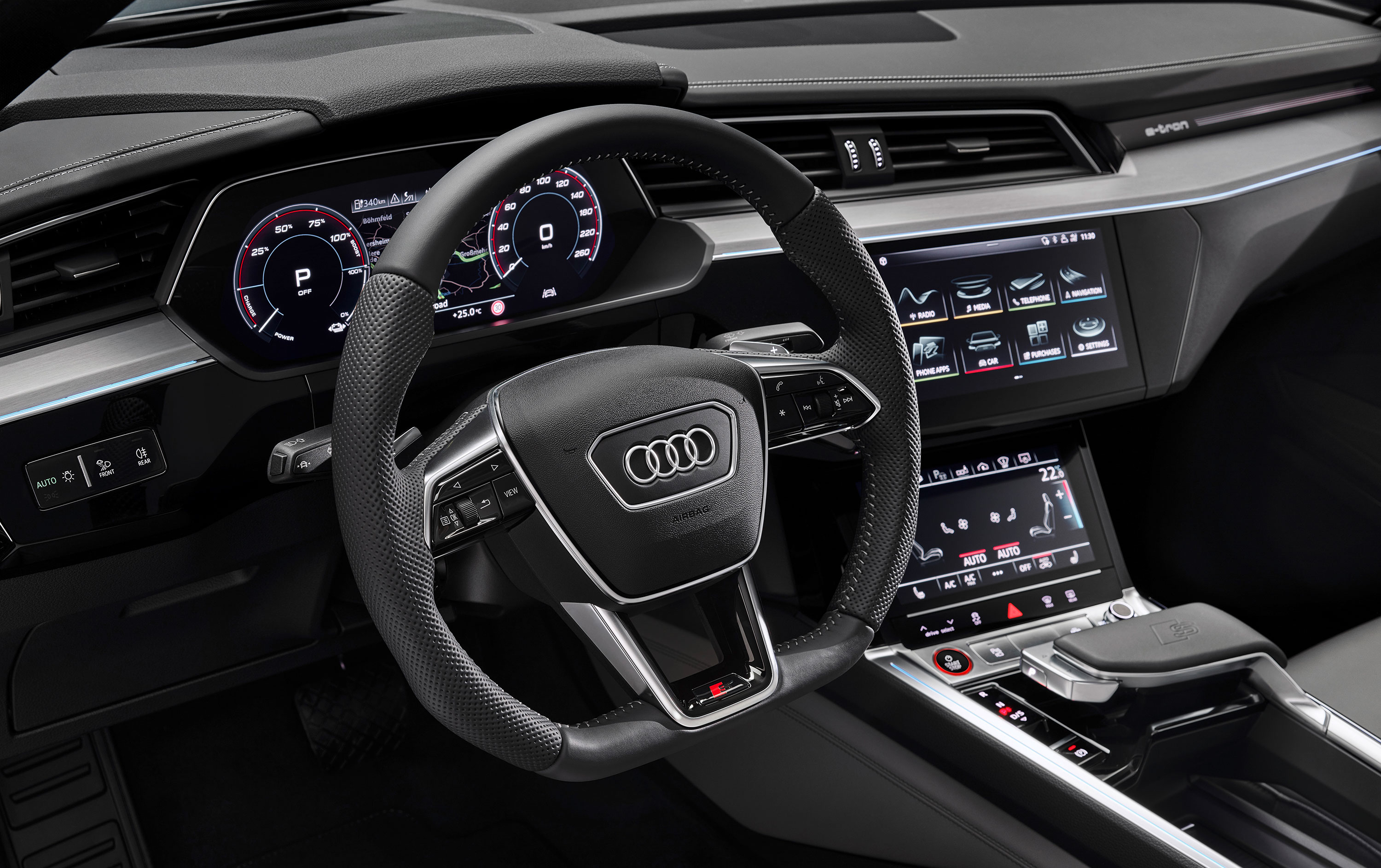 Audi E-Tron Sportback, interni