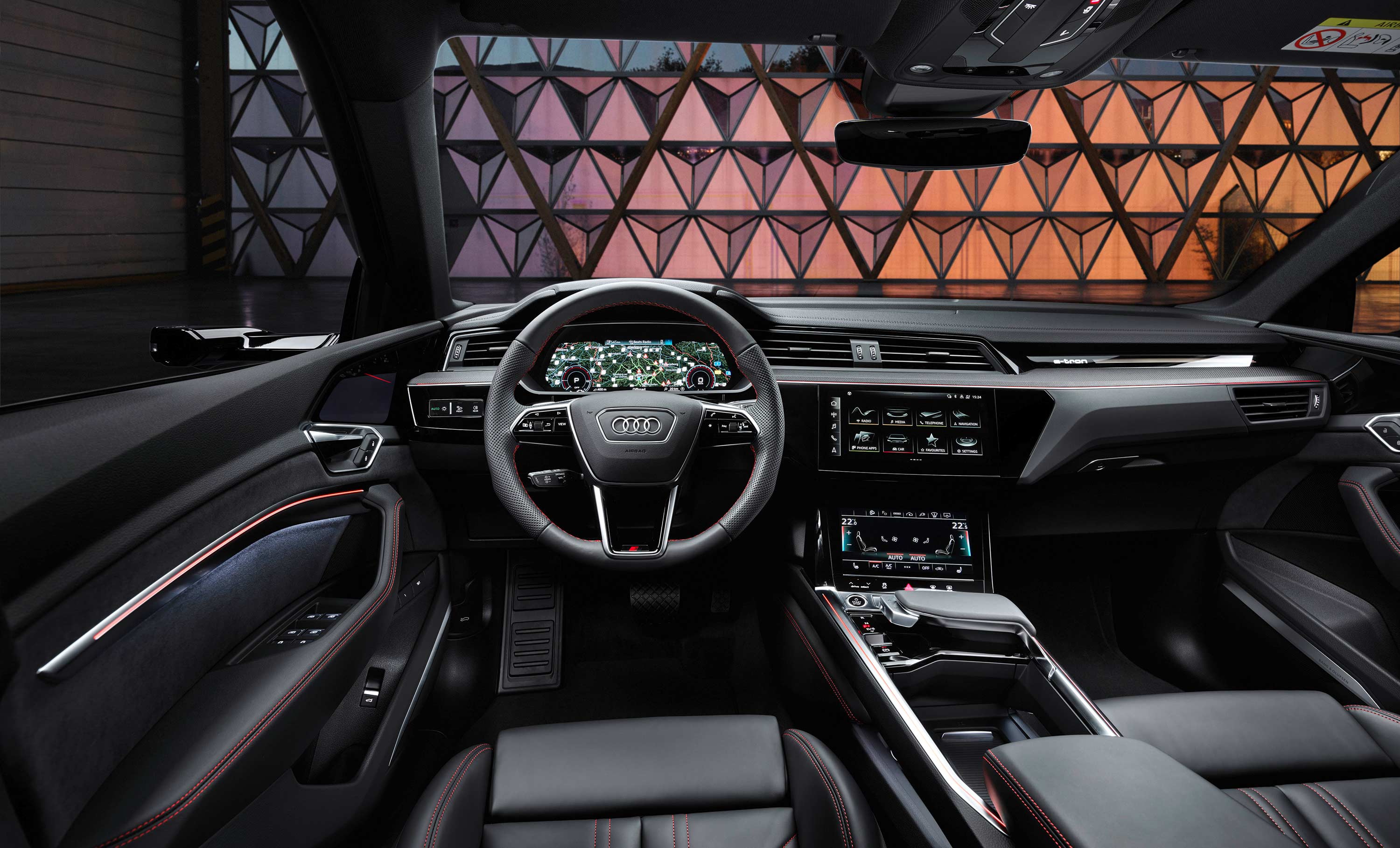 Audi Q8 Sportback, interni