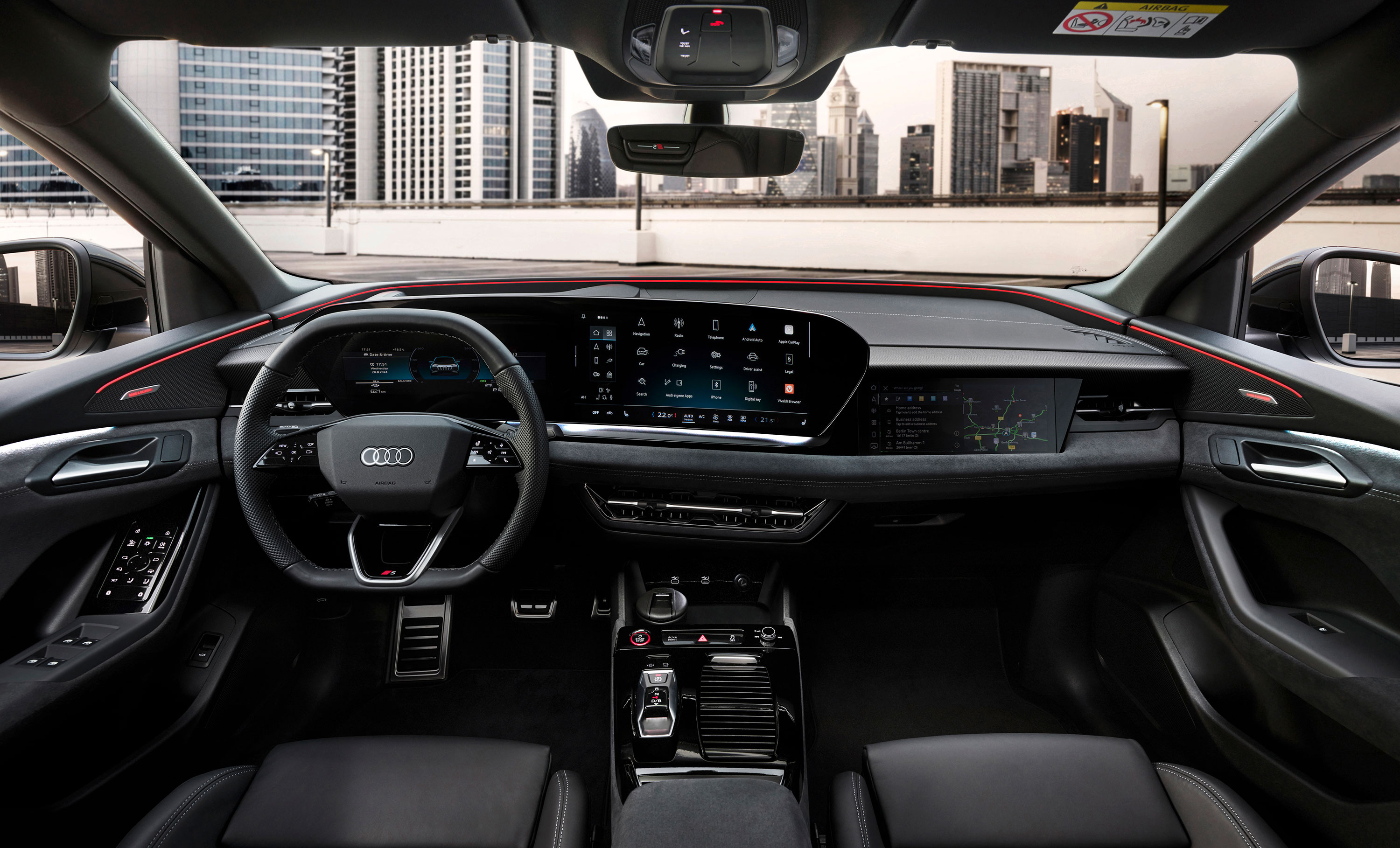 Audi Q6 Sportback, interni