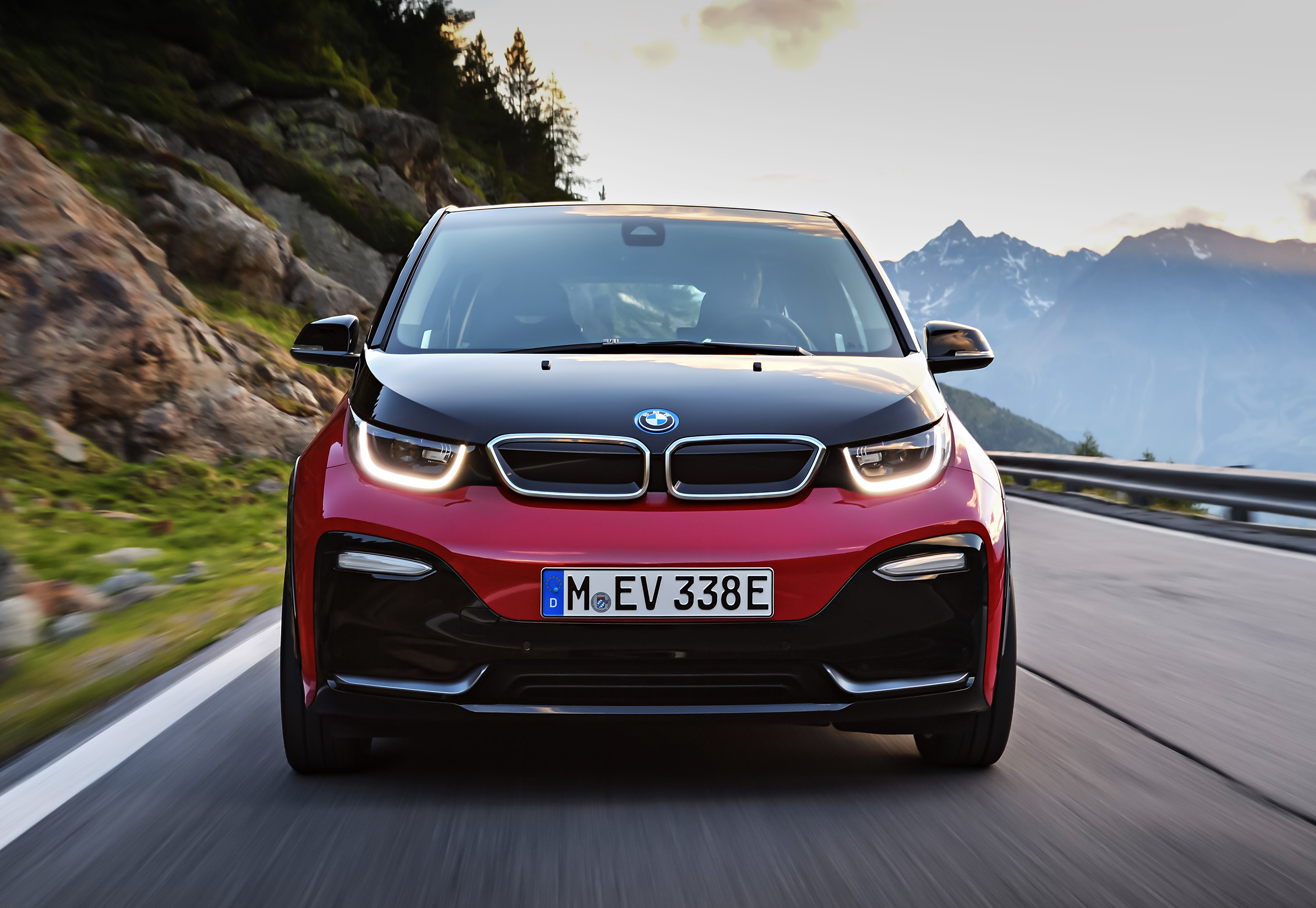 BMW i3, vista frontale