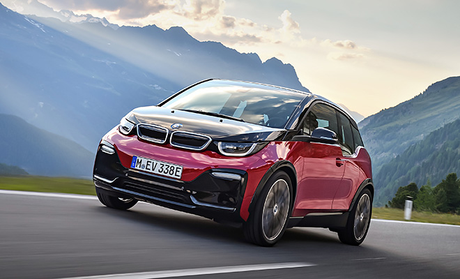 BMW i3, laterale