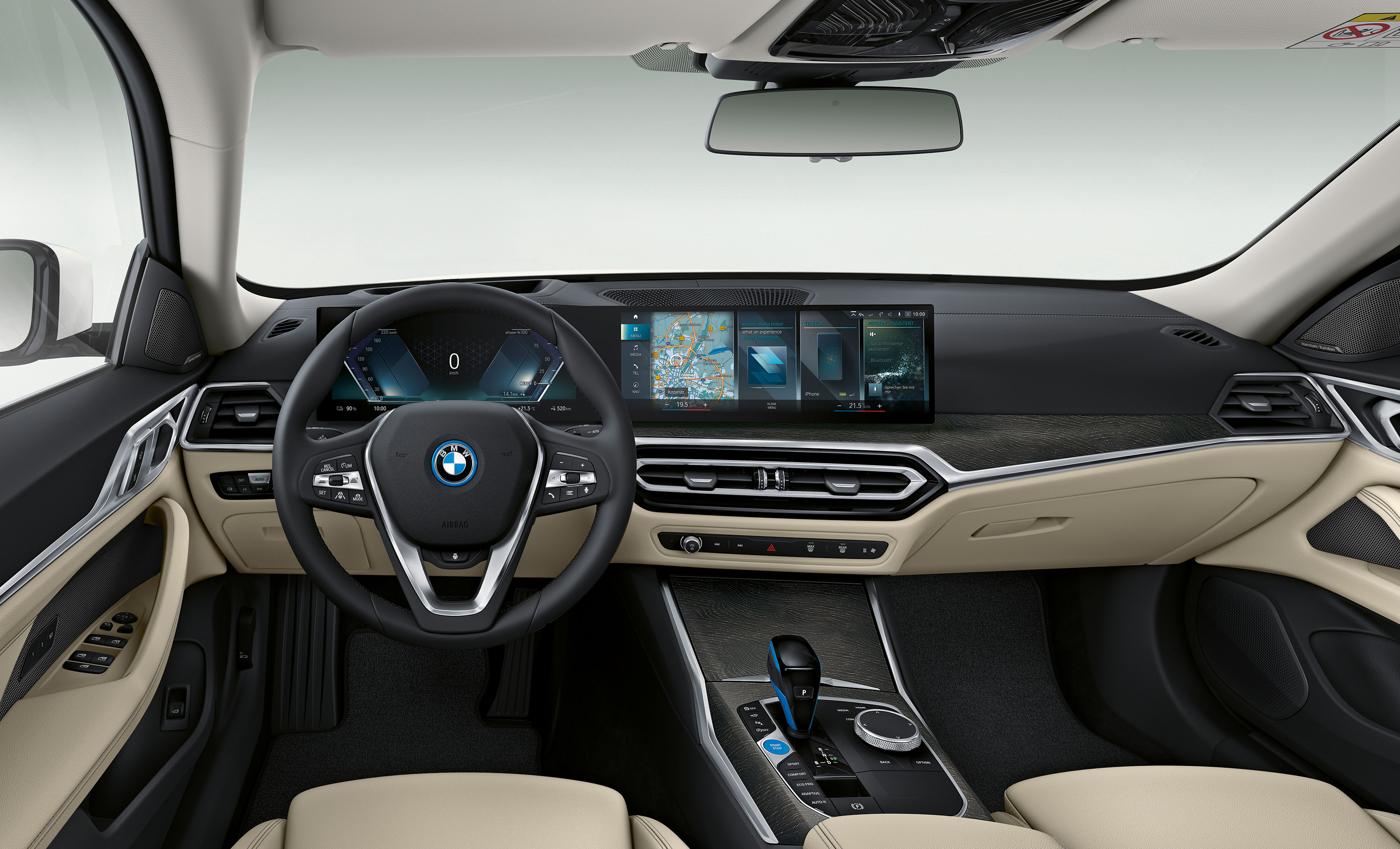 BMW i4, interni