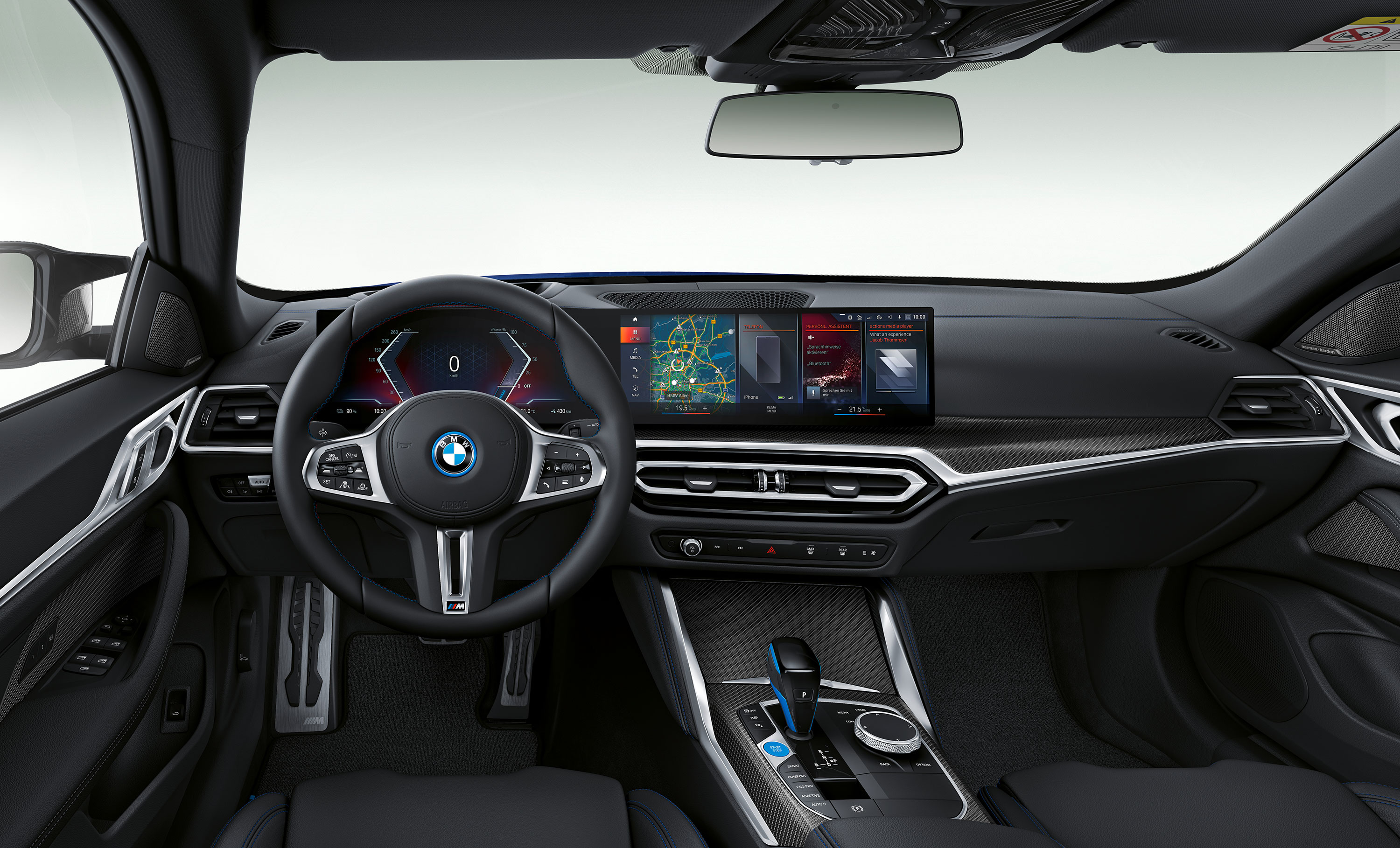 BMW i4, interni