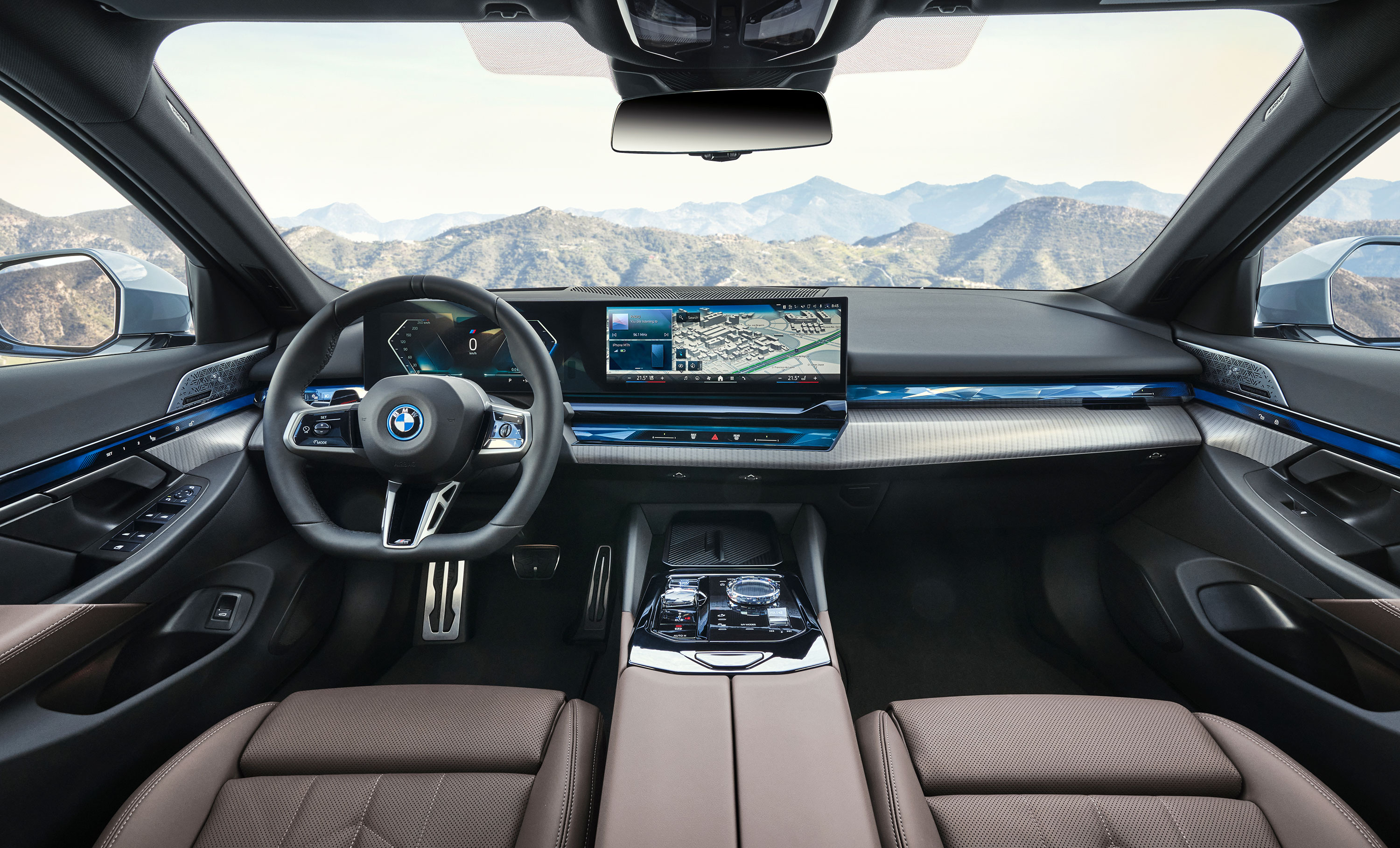 BMW i5, interni