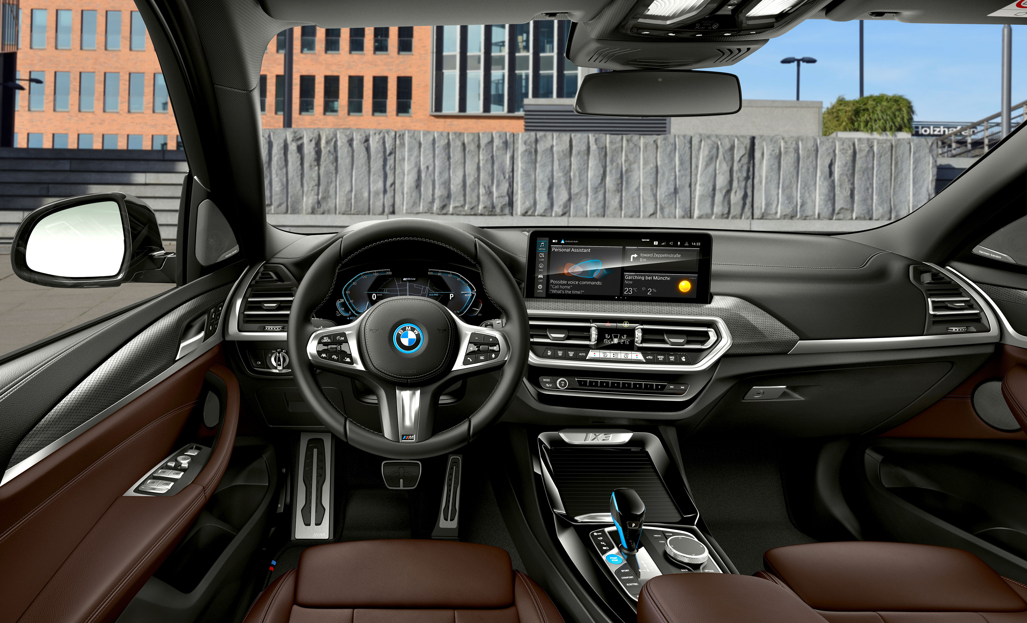 BMW iX3, interni