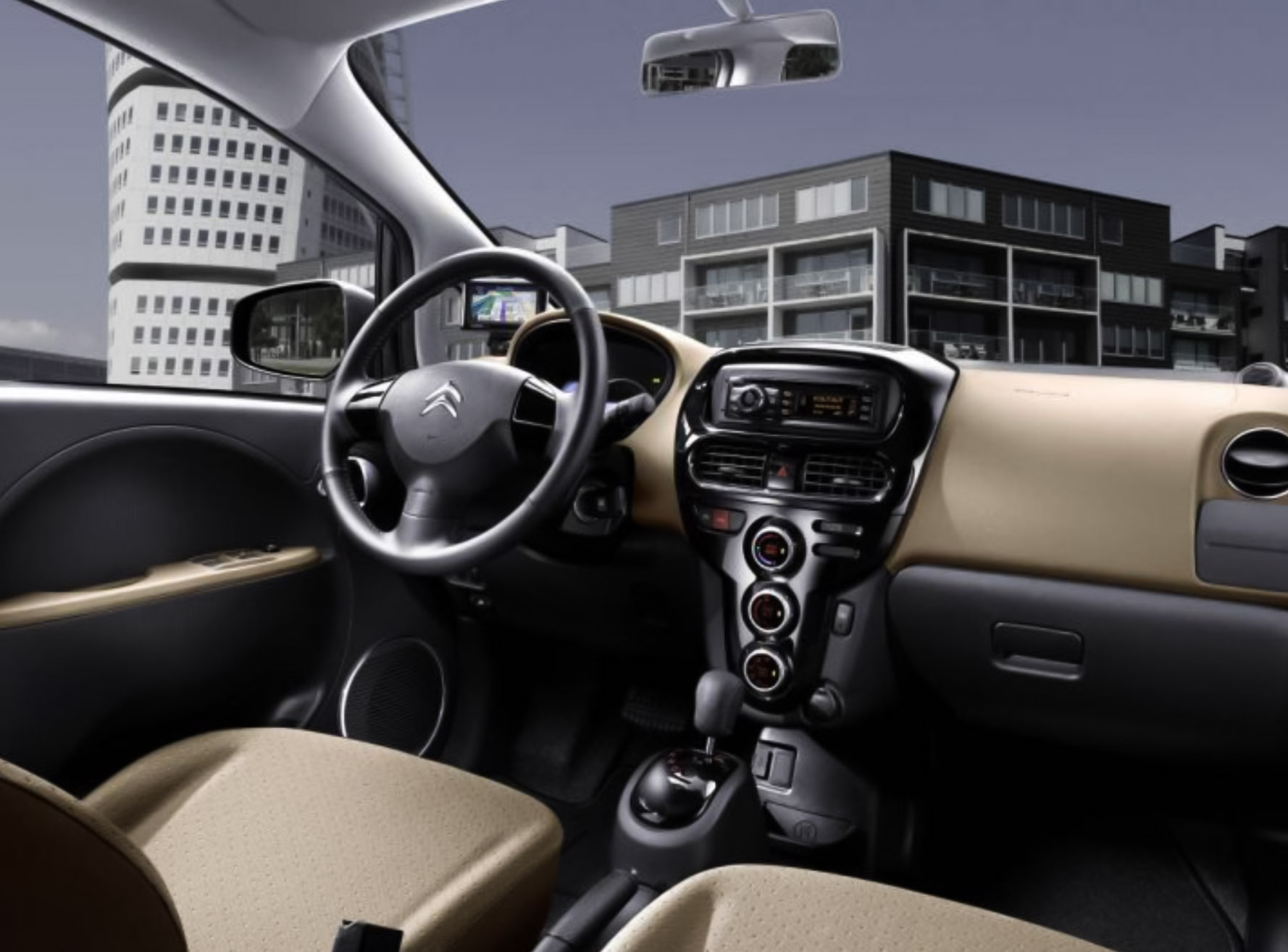 Citroen C-Zero, interni
