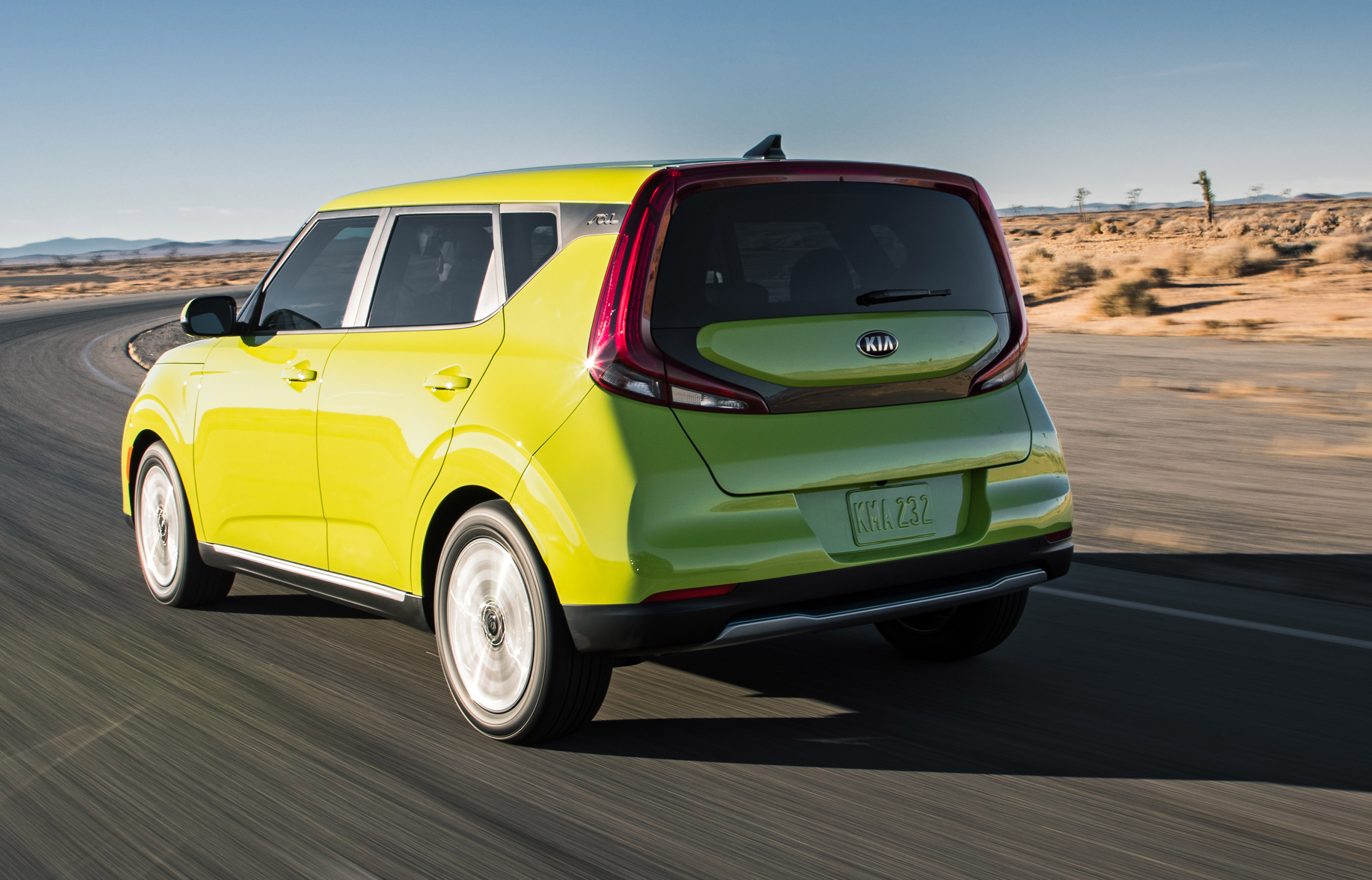 Kia Soul EV, vista posteriore