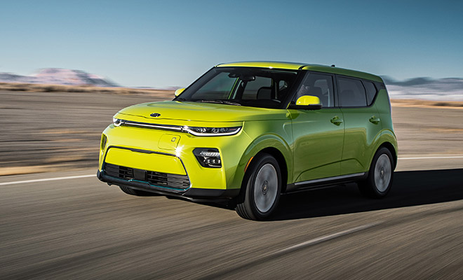 Kia Soul EV, laterale