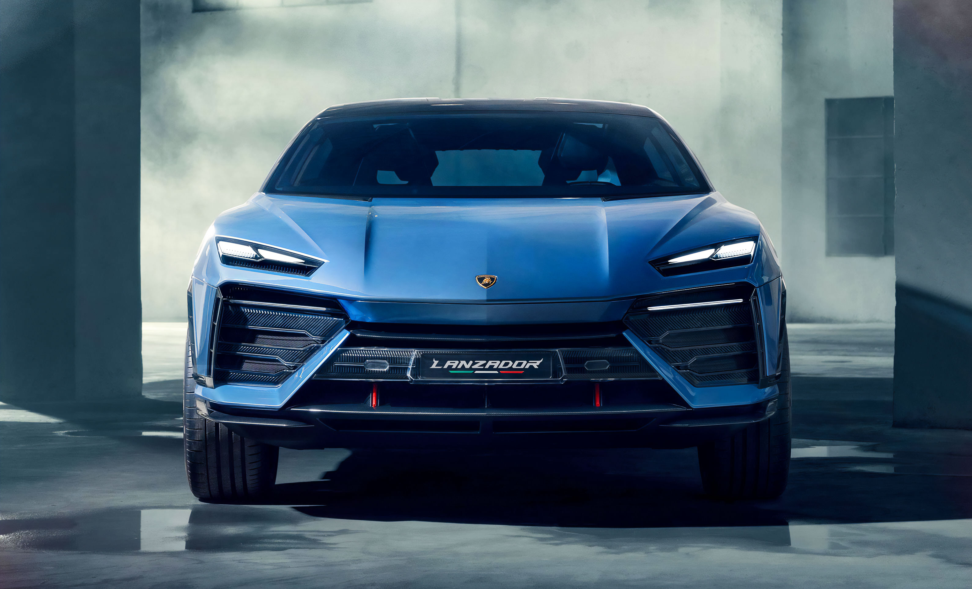 Lamborghini Lanzador, vista frontale