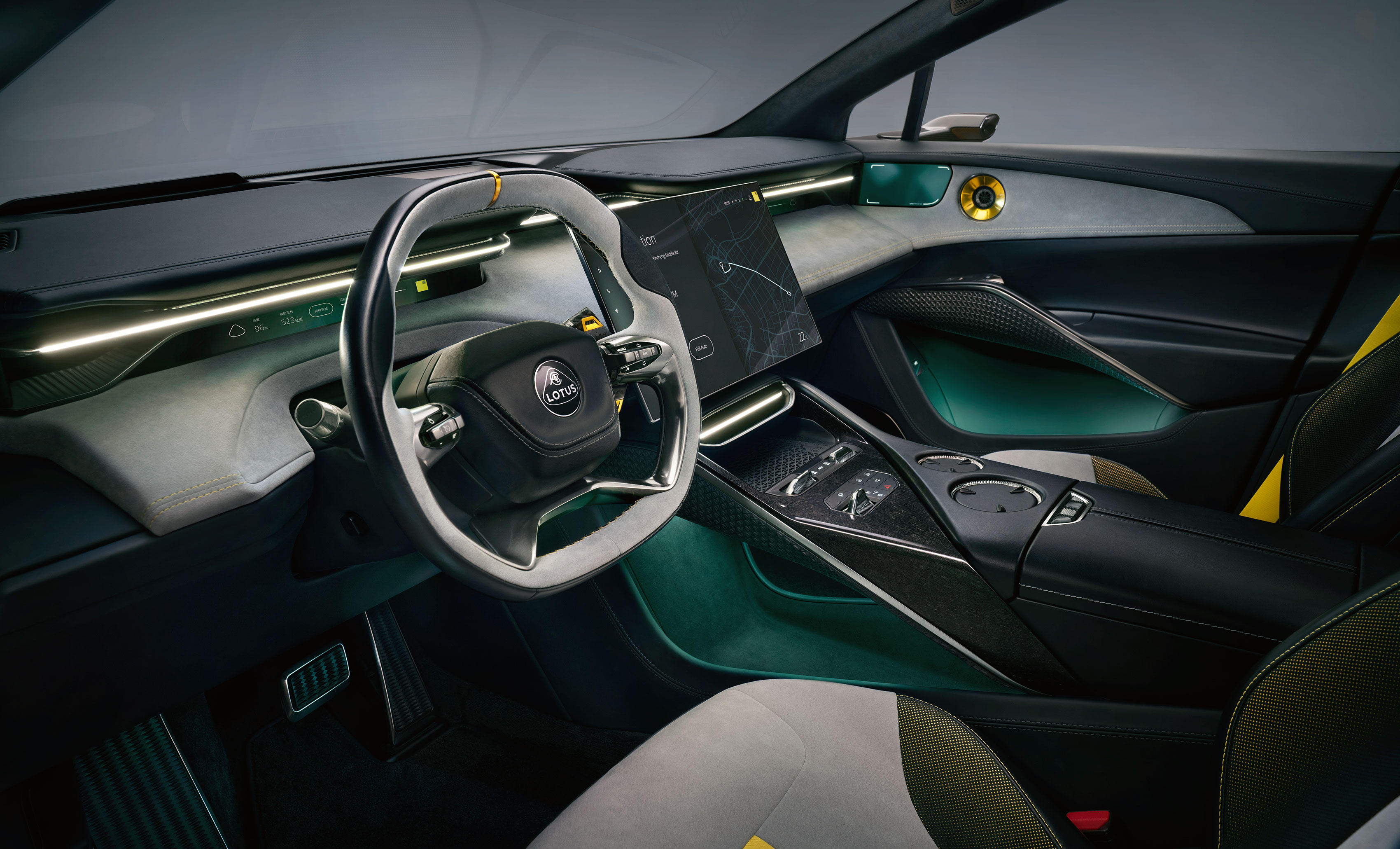 Lotus Eletre, interni