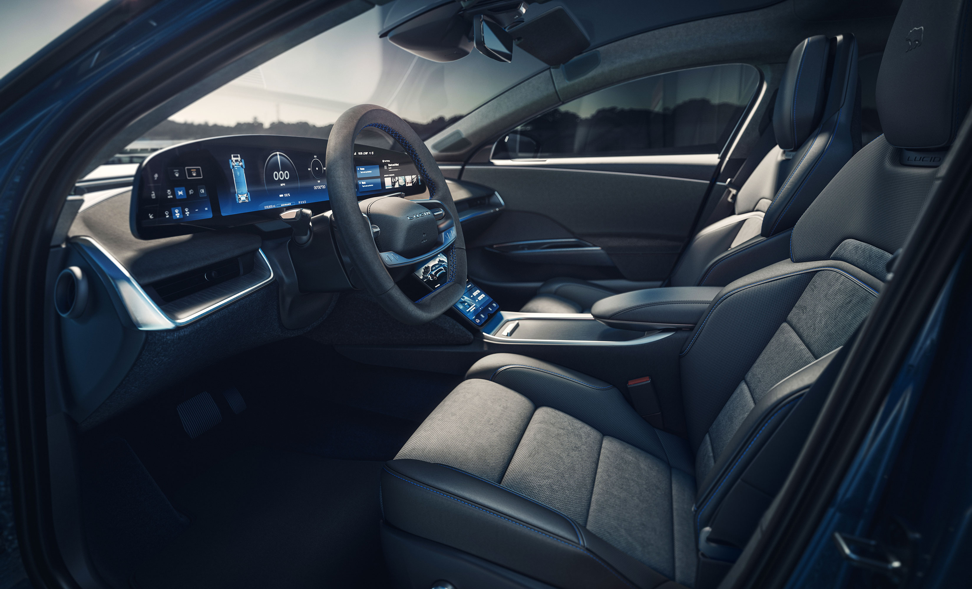 Lucid Air, interni