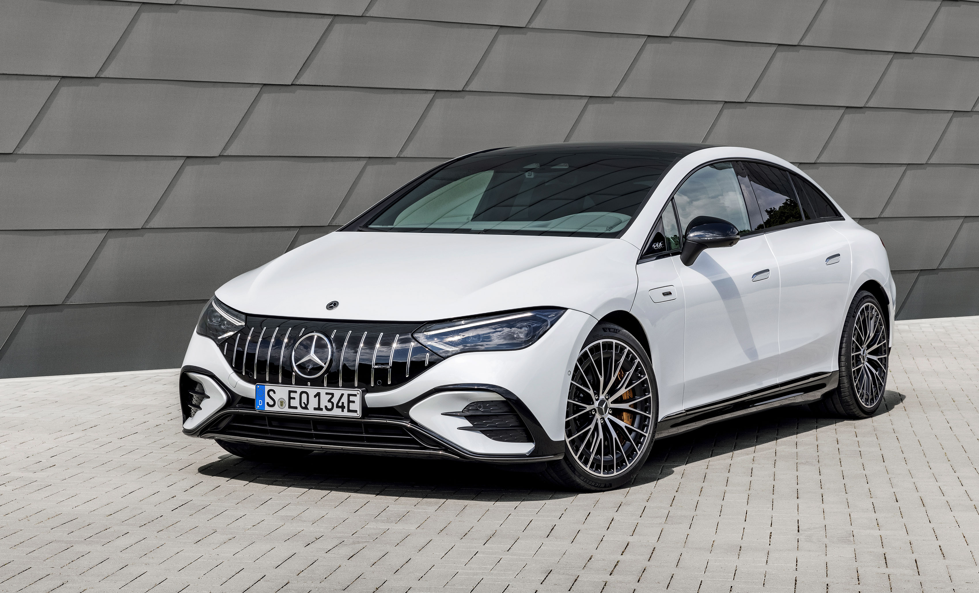 MercedesAMG EQE 43 Debuts In Europe With 476 HP, Heaps Of Torque