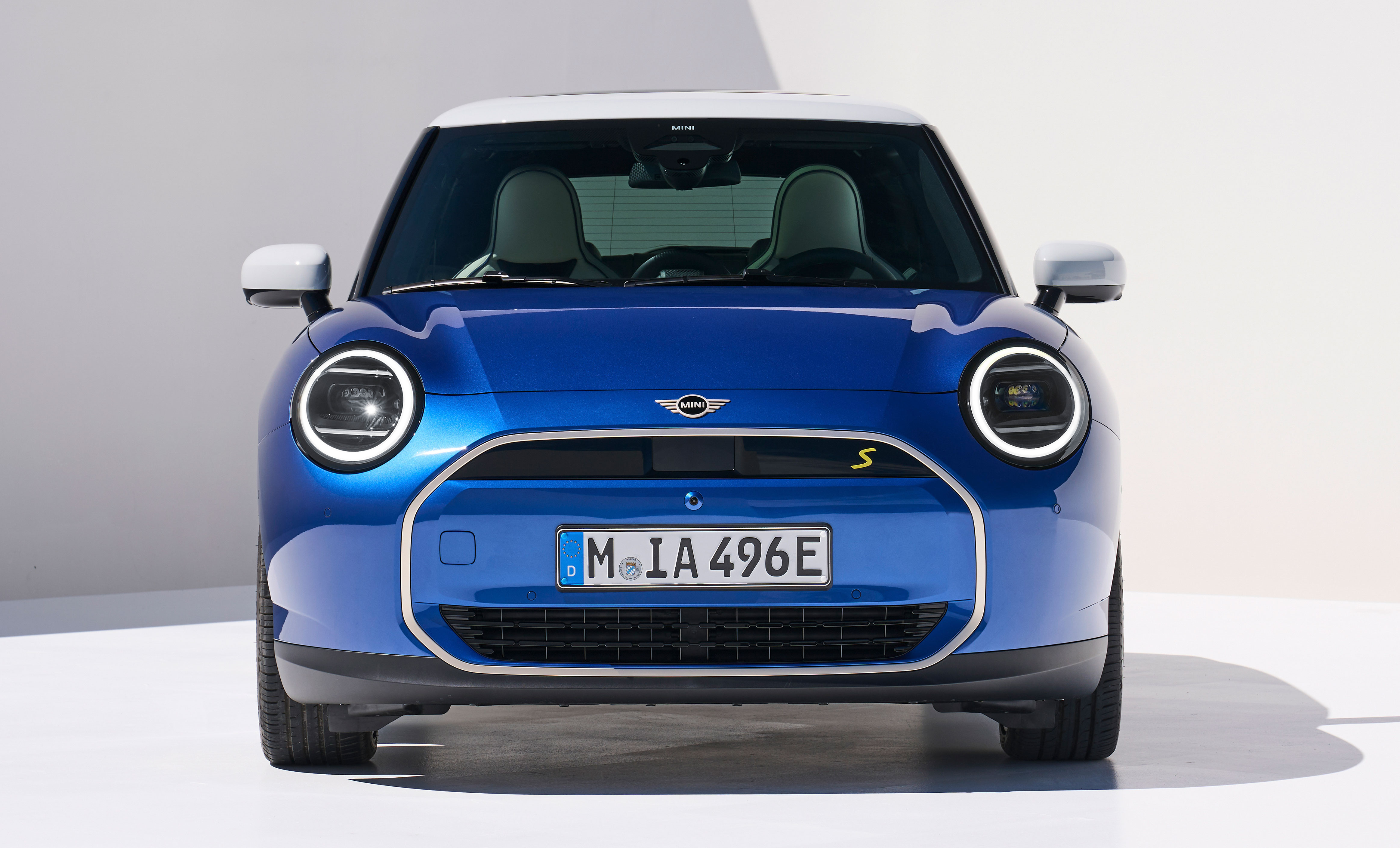 Mini Cooper, vista frontale