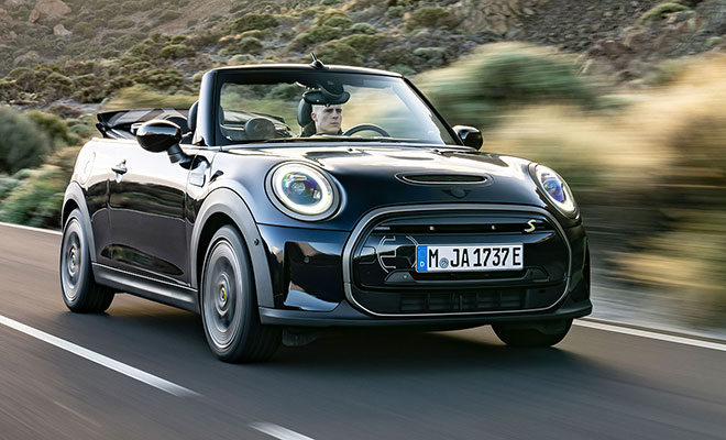 Mini Cooper SE, laterale