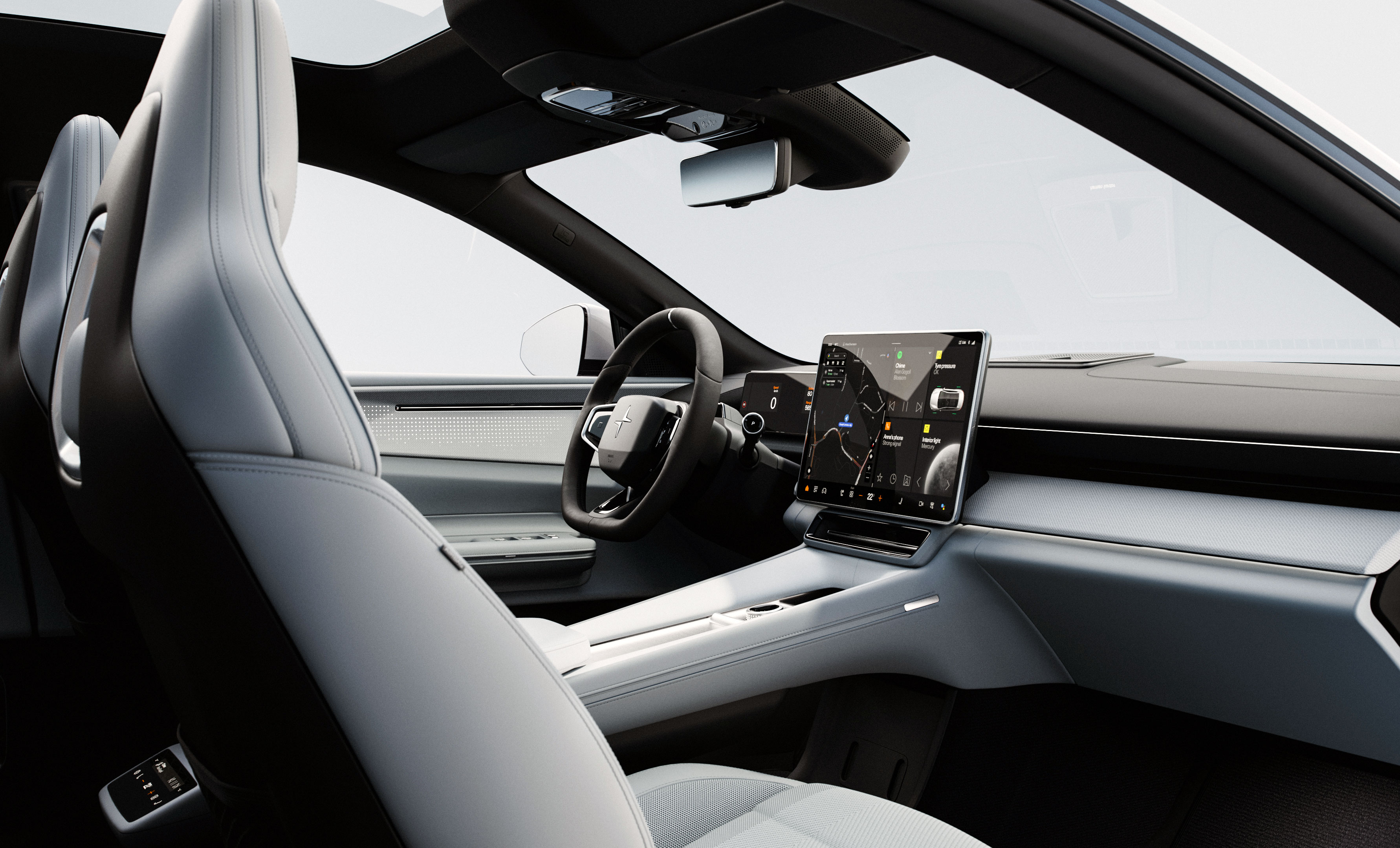 Polestar 4, interni