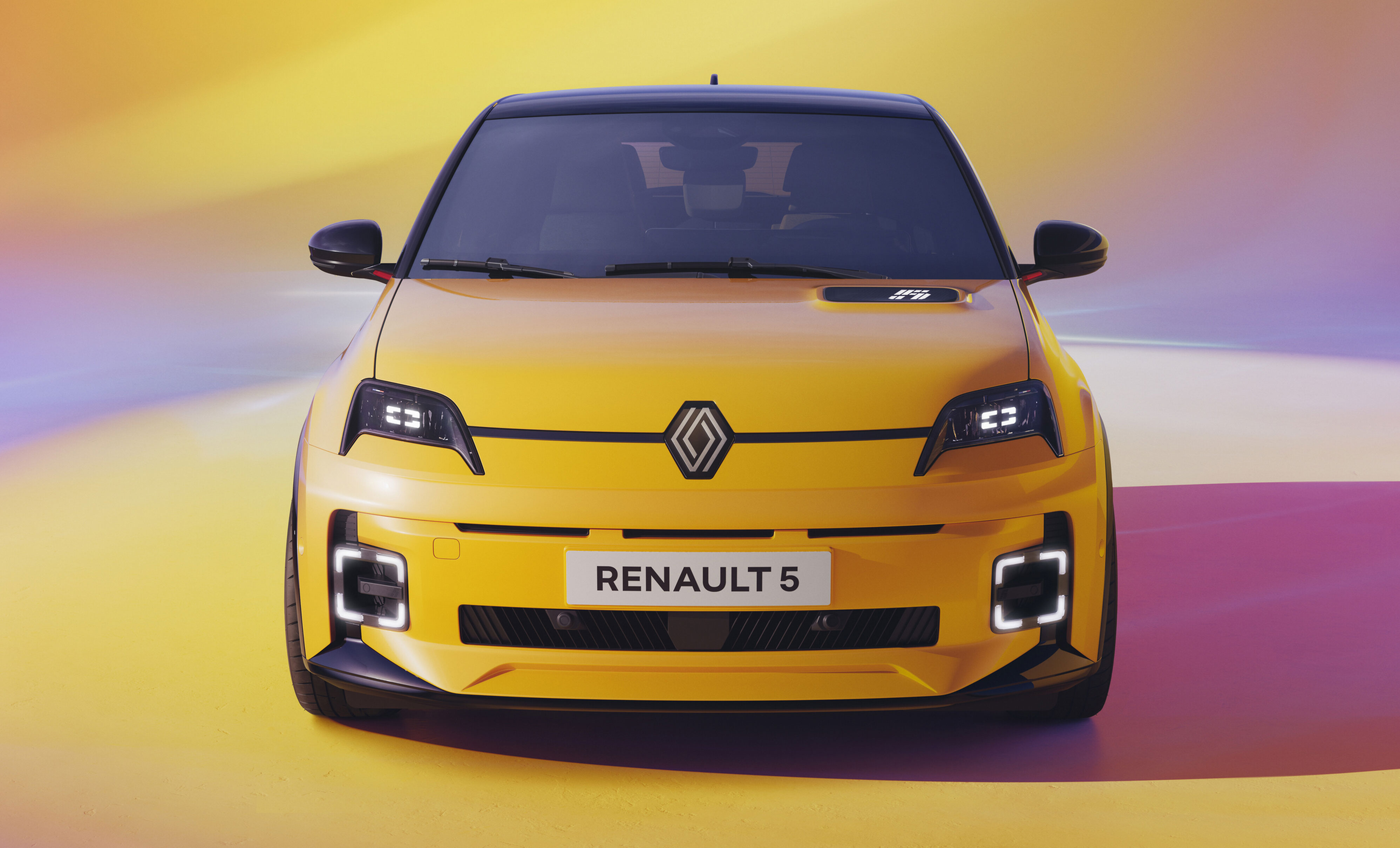 Renault 5, vista frontale
