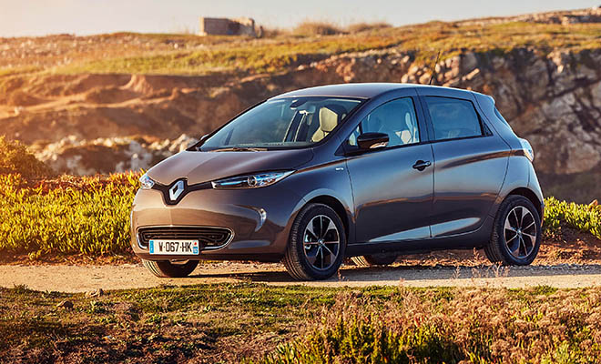 Renault Zoe, laterale