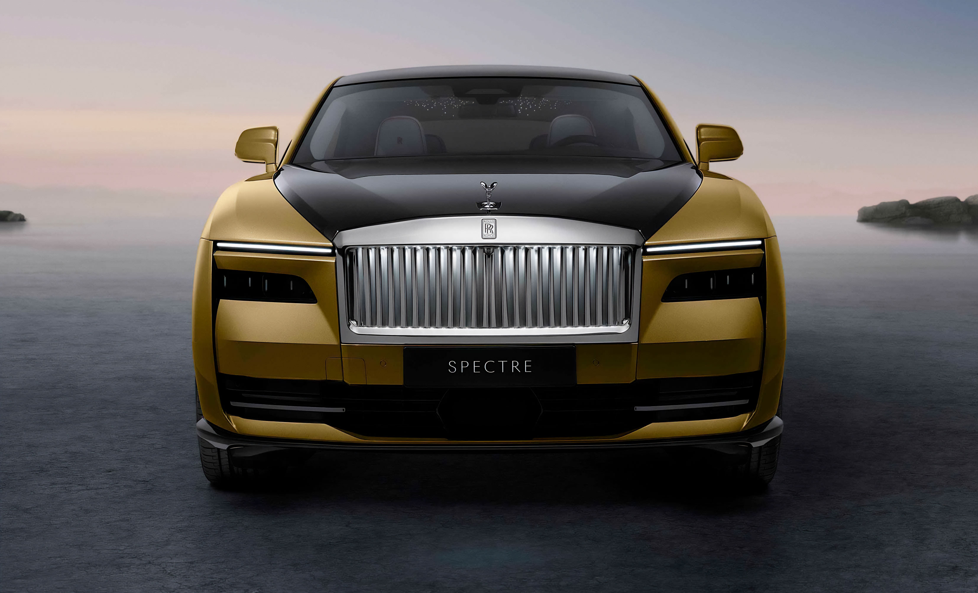 Rolls-Royce Spectre, vista frontale