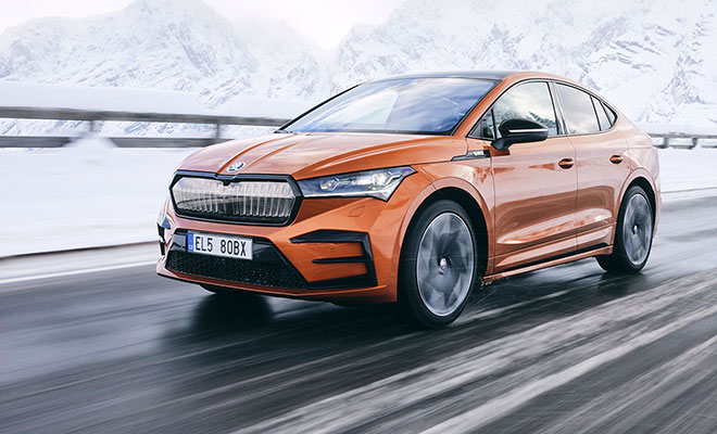 Skoda ENYAQ Coupe, laterale