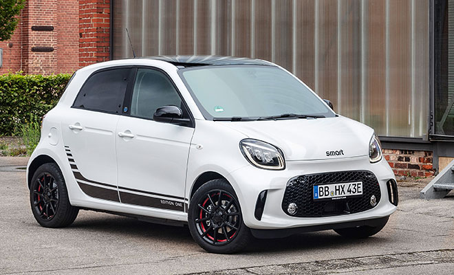 Smart EQ ForFour 2020, laterale