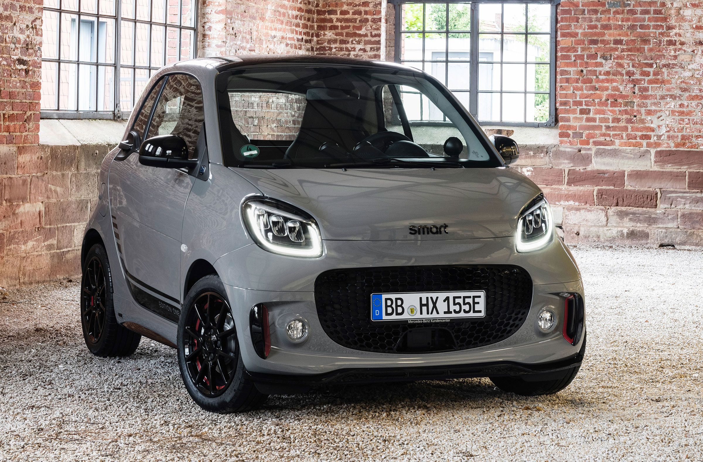 Smart EQ ForTwo, vista frontale