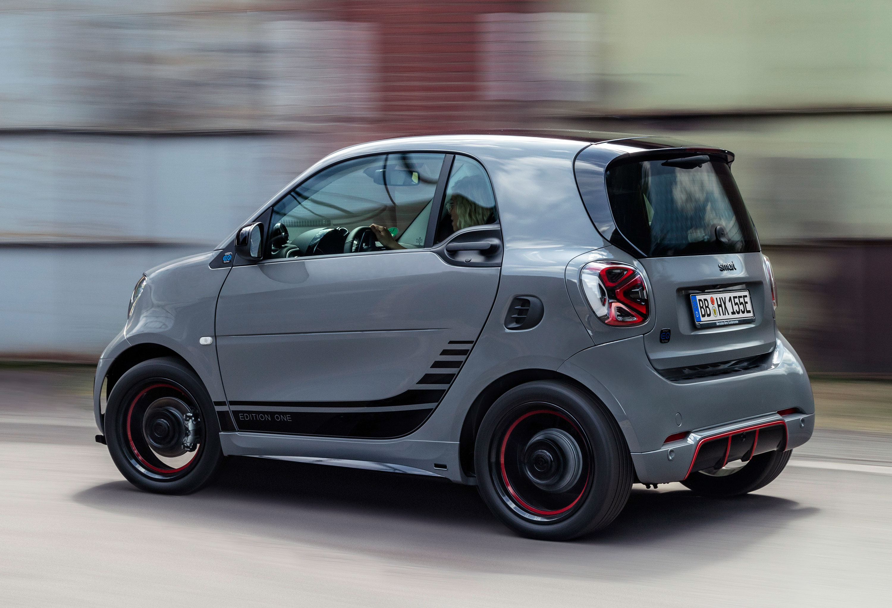 Smart EQ ForTwo, vista posteriore