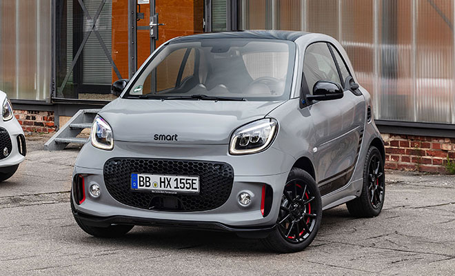 Smart EQ ForTwo, laterale