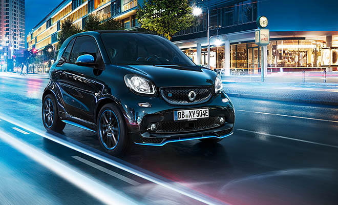Smart EQ ForTwo, laterale