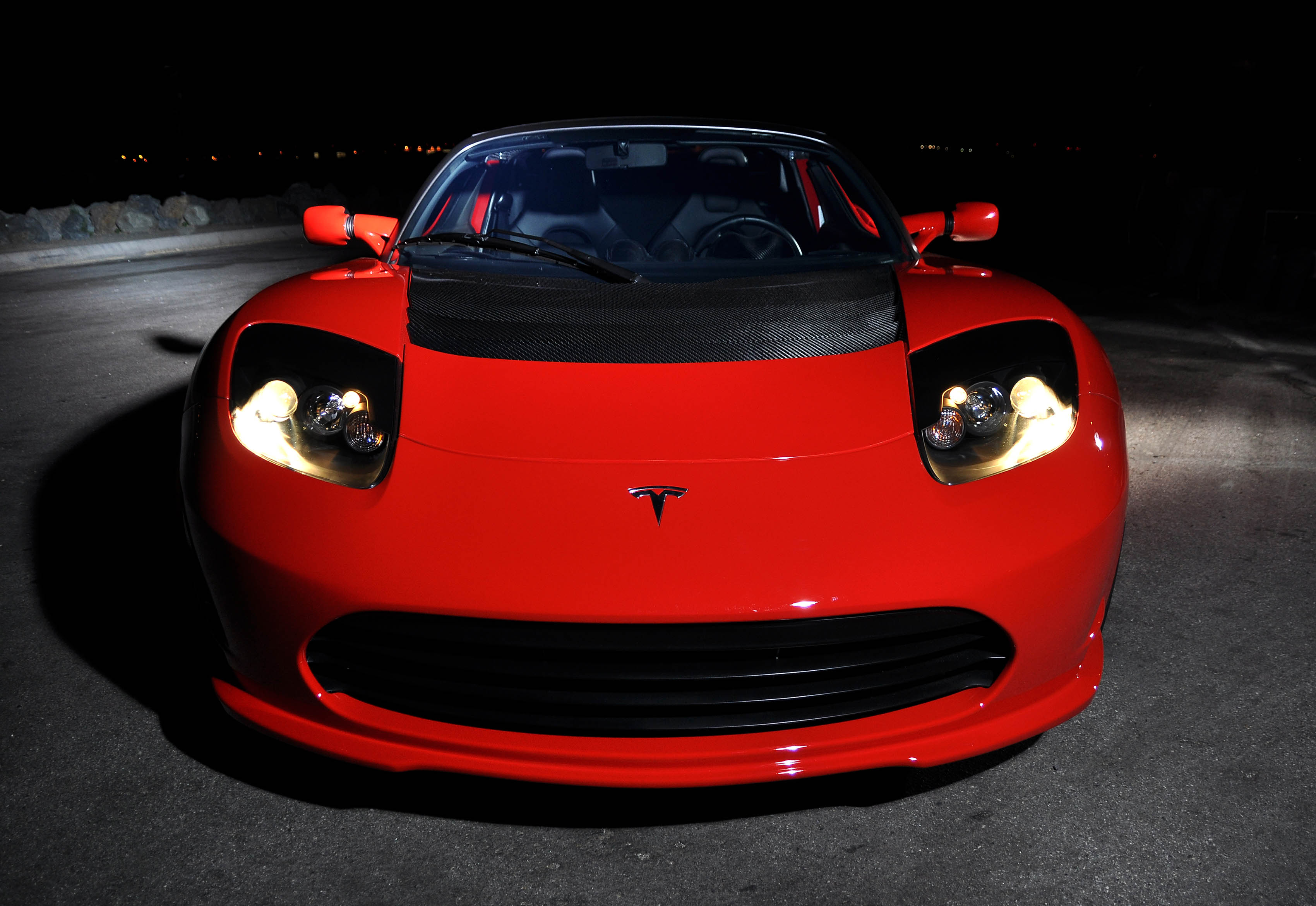 Tesla Roadster 2.5, vista frontale
