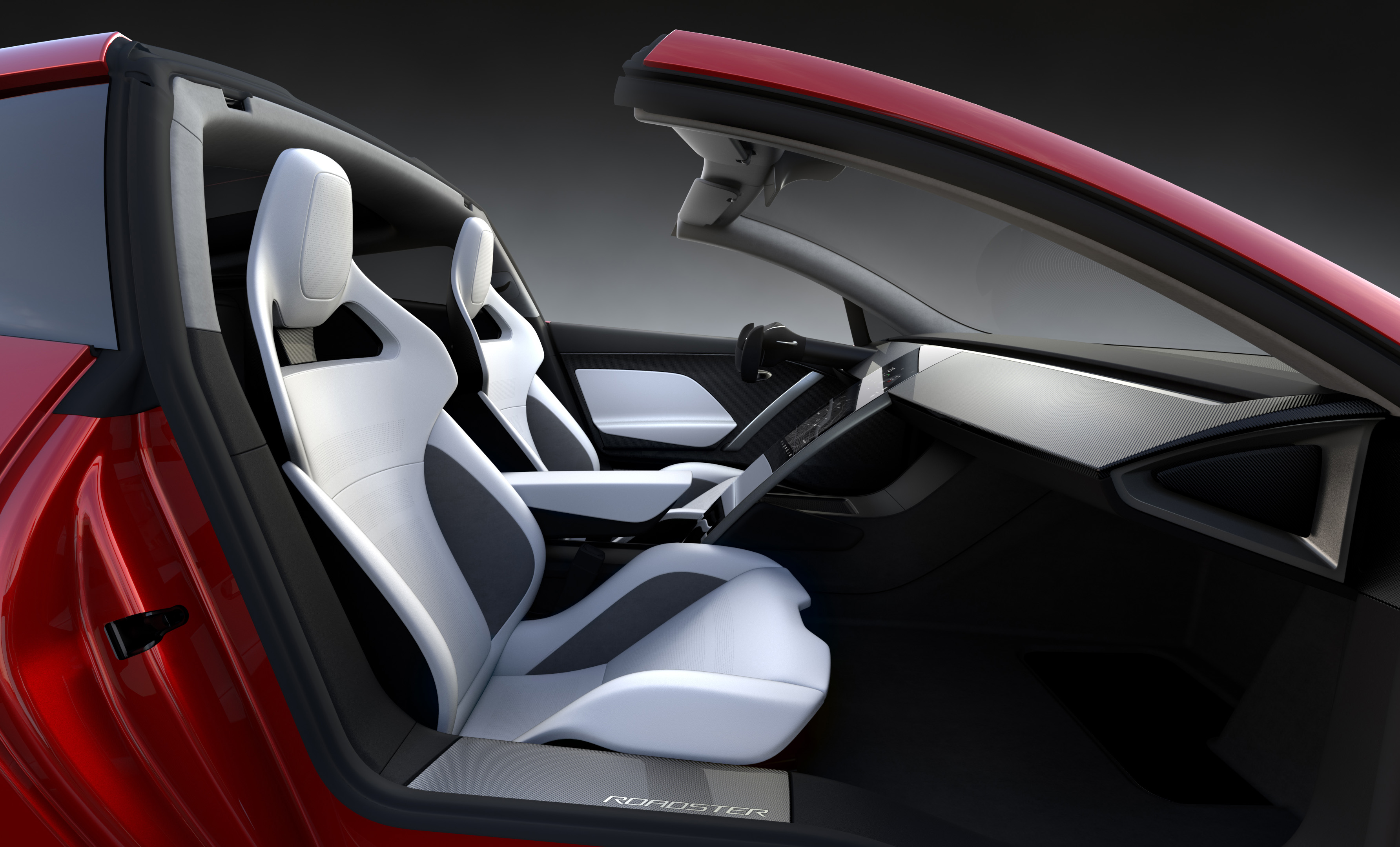 Tesla Roadster 2025, interni