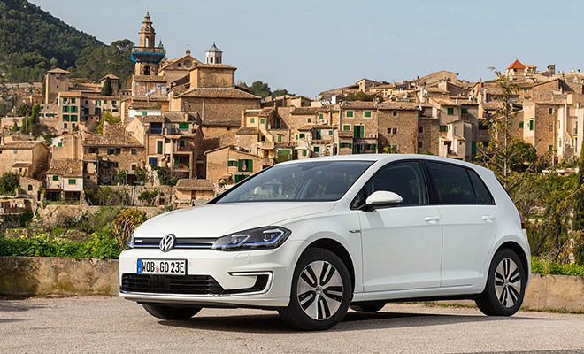 Volkswagen e-Golf, laterale